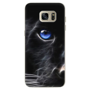 Silikónové puzdro iSaprio - Black Puma - Samsung Galaxy S7 Edge