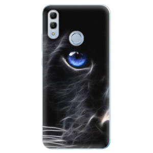 Odolné silikonové pouzdro iSaprio - Black Puma - Huawei Honor 10 Lite