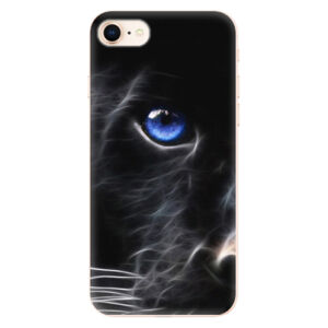 Odolné silikónové puzdro iSaprio - Black Puma - iPhone 8