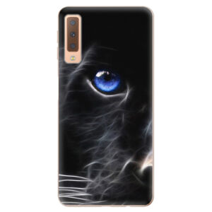 Odolné silikónové puzdro iSaprio - Black Puma - Samsung Galaxy A7 (2018)