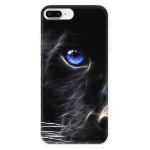 Odolné silikónové puzdro iSaprio - Black Puma - iPhone 8 Plus