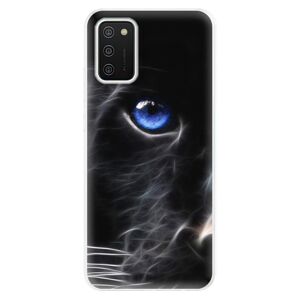 Odolné silikónové puzdro iSaprio - Black Puma - Samsung Galaxy A02s