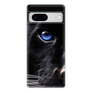 Odolné silikónové puzdro iSaprio - Black Puma - Google Pixel 7 5G
