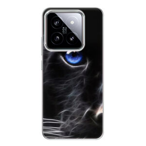 Odolné silikónové puzdro iSaprio - Black Puma - Xiaomi 14
