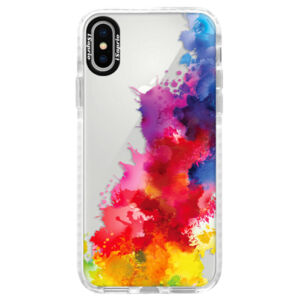 Silikónové púzdro Bumper iSaprio - Color Splash 01 - iPhone X