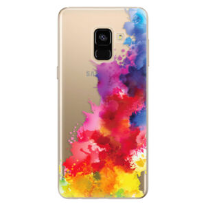 Odolné silikónové puzdro iSaprio - Color Splash 01 - Samsung Galaxy A8 2018