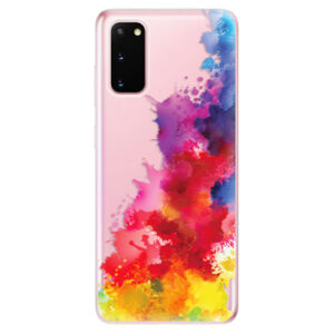 Odolné silikónové puzdro iSaprio - Color Splash 01 - Samsung Galaxy S20