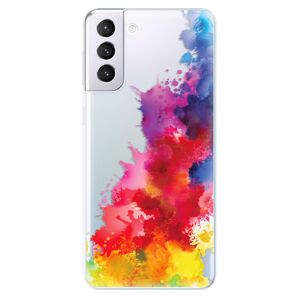 Odolné silikónové puzdro iSaprio - Color Splash 01 - Samsung Galaxy S21+