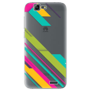 Plastové puzdro iSaprio - Color Stripes 03 - Huawei Ascend G7