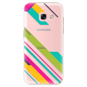 Plastové puzdro iSaprio - Color Stripes 03 - Samsung Galaxy A3 2017