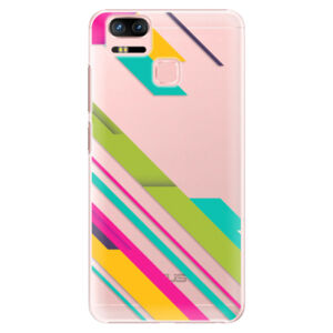 Plastové puzdro iSaprio - Color Stripes 03 - Asus Zenfone 3 Zoom ZE553KL