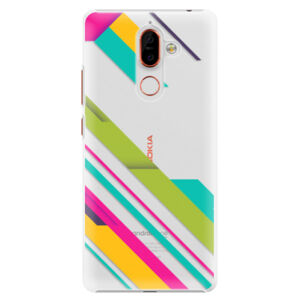Plastové puzdro iSaprio - Color Stripes 03 - Nokia 7 Plus