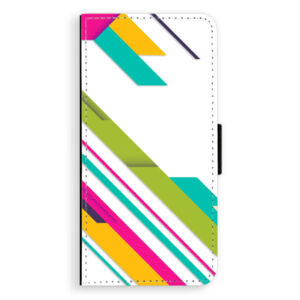 Flipové puzdro iSaprio - Color Stripes 03 - Huawei Ascend P8