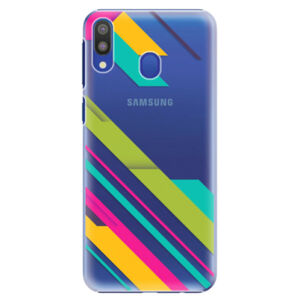 Plastové puzdro iSaprio - Color Stripes 03 - Samsung Galaxy M20
