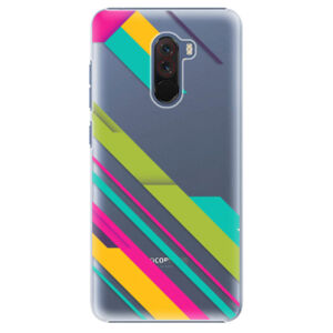 Plastové puzdro iSaprio - Color Stripes 03 - Xiaomi Pocophone F1