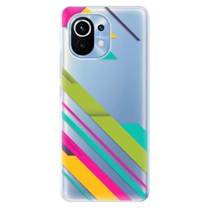 Odolné silikónové puzdro iSaprio - Color Stripes 03 - Xiaomi Mi 11