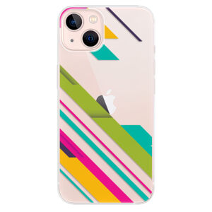 Odolné silikónové puzdro iSaprio - Color Stripes 03 - iPhone 13