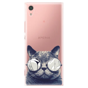 Plastové puzdro iSaprio - Crazy Cat 01 - Sony Xperia XA1