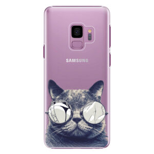 Plastové puzdro iSaprio - Crazy Cat 01 - Samsung Galaxy S9