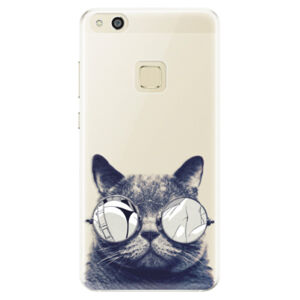 Silikónové puzdro iSaprio - Crazy Cat 01 - Huawei P10 Lite
