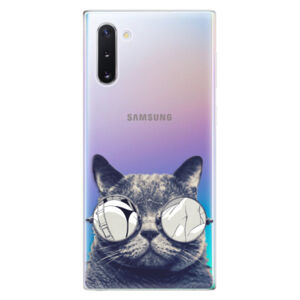 Odolné silikónové puzdro iSaprio - Crazy Cat 01 - Samsung Galaxy Note 10