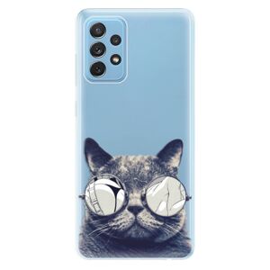Odolné silikónové puzdro iSaprio - Crazy Cat 01 - Samsung Galaxy A72