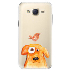 Plastové puzdro iSaprio - Dog And Bird - Samsung Galaxy Core Prime