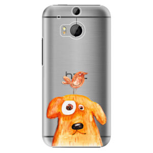 Plastové puzdro iSaprio - Dog And Bird - HTC One M8