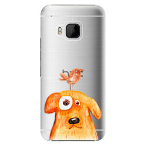 Plastové puzdro iSaprio - Dog And Bird - HTC One M9
