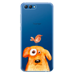 Plastové puzdro iSaprio - Dog And Bird - Huawei Honor View 10