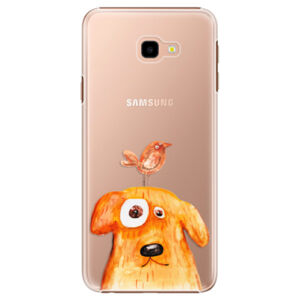Plastové puzdro iSaprio - Dog And Bird - Samsung Galaxy J4+