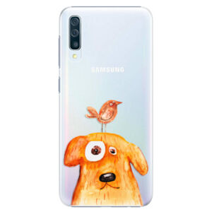 Plastové puzdro iSaprio - Dog And Bird - Samsung Galaxy A50
