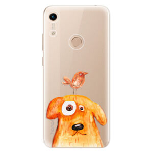 Odolné silikónové puzdro iSaprio - Dog And Bird - Huawei Honor 8A