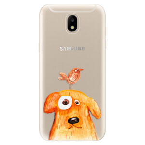 Odolné silikónové puzdro iSaprio - Dog And Bird - Samsung Galaxy J5 2017