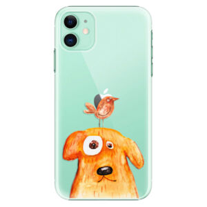 Plastové puzdro iSaprio - Dog And Bird - iPhone 11