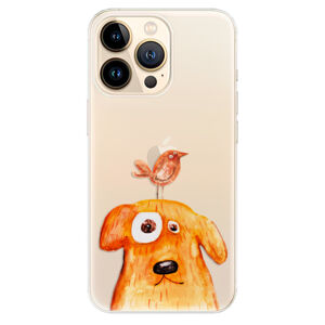 Odolné silikónové puzdro iSaprio - Dog And Bird - iPhone 13 Pro