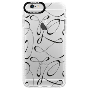 Silikónové púzdro Bumper iSaprio - Fancy - black - iPhone 6 Plus/6S Plus