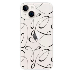 Odolné silikónové puzdro iSaprio - Fancy - black - iPhone 15