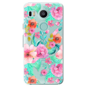 Plastové puzdro iSaprio - Flower Pattern 01 - LG Nexus 5X