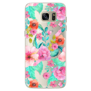 Silikónové puzdro iSaprio - Flower Pattern 01 - Samsung Galaxy S7