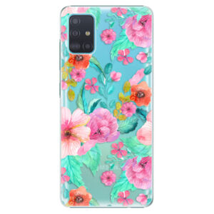 Plastové puzdro iSaprio - Flower Pattern 01 - Samsung Galaxy A51