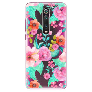 Plastové puzdro iSaprio - Flower Pattern 01 - Xiaomi Mi 9T