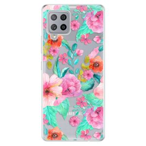 Odolné silikónové puzdro iSaprio - Flower Pattern 01 - Samsung Galaxy A42