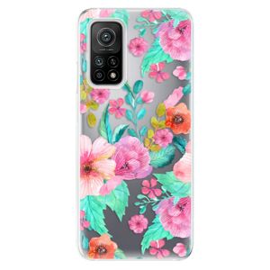 Odolné silikónové puzdro iSaprio - Flower Pattern 01 - Xiaomi Mi 10T / Mi 10T Pro