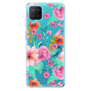 Odolné silikónové puzdro iSaprio - Flower Pattern 01 - Samsung Galaxy M12