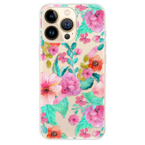 Odolné silikónové puzdro iSaprio - Flower Pattern 01 - iPhone 13 Pro Max