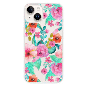 Odolné silikónové puzdro iSaprio - Flower Pattern 01 - iPhone 15 Plus