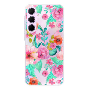 Odolné silikónové puzdro iSaprio - Flower Pattern 01 - Samsung Galaxy A35 5G