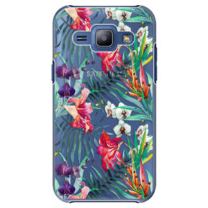 Plastové puzdro iSaprio - Flower Pattern 03 - Samsung Galaxy J1