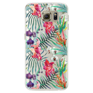 Silikónové puzdro iSaprio - Flower Pattern 03 - Samsung Galaxy S6